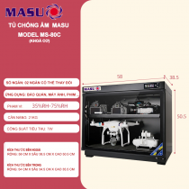 Tủ chống ẩm Masu MS-80C