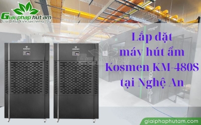 Lắp Đặt Máy Hút Ẩm 480l Bảo Quản Linh Kiện Điện Tử Tại Sunny Automotive Quang Học Việt Nam Ở Nghệ An