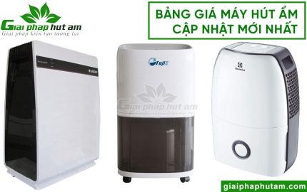 Bảng Giá Máy Hút Ẩm