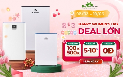 HAPPY WOMAN'S DAY - DEAL LỚN SIÊU HỜI!