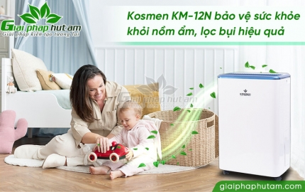 Hướng dẫn sử dụng máy hút ẩm Kosmen KM-12N