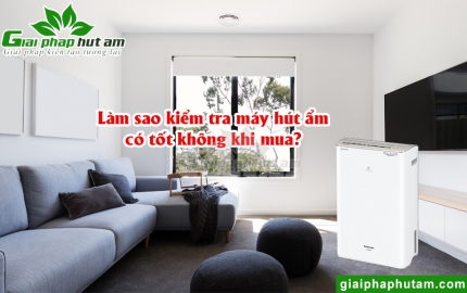 Kiểm Tra Máy Hút Ẩm Có Tốt Không?