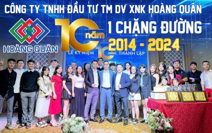 Lễ Kỷ Niệm 10 Năm Thành Lập Công Ty Hoàng Quân Tại Đà Lạt (2024)