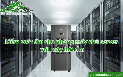 Máy hút ẩm cho phòng máy chủ server