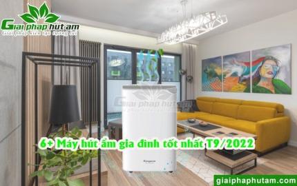 Máy hút ẩm gia đình tốt nhất tháng 9/2022