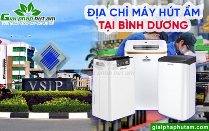 Máy hút ẩm tại Bình Dương