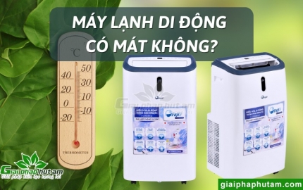 Nhiệt độ của máy lạnh di động