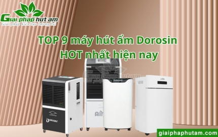 Review TOP 9 máy hút ẩm Dorosin HOT nhất hiện nay