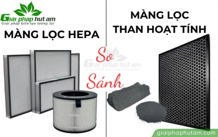 So sánh màng lọc HEPA và màng lọc than hoạt tính