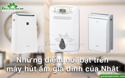 Top 10 máy hút ẩm gia đình của Nhật chất lượng