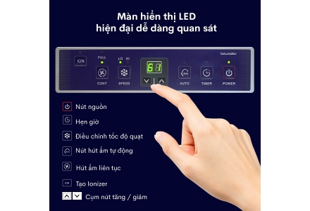 Máy hút ẩm Fujihaia-DH55BL