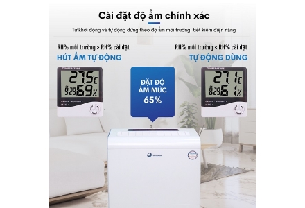 Máy hút ẩm công nghiệp Fujihaia-DH70B