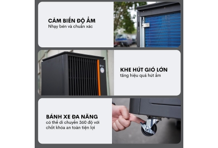 Máy hút ẩm công nghiệp Fujihaia-DH138B