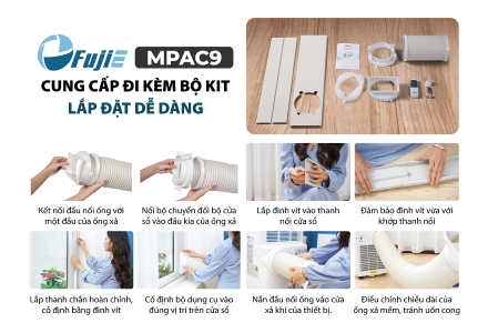 Máy lạnh di động FujiE MPAC9