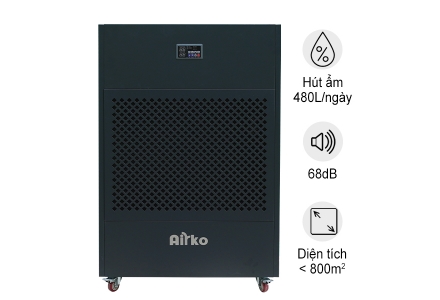 Máy hút ẩm công nghiệp Airko HP-20S (480lít/ ngày)