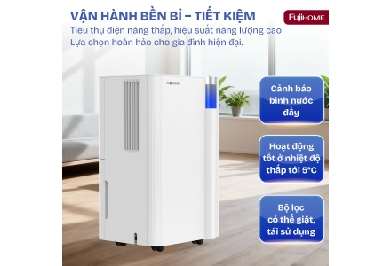 video review Máy Hút Ẩm Dân Dụng Fujihome DH10NEW