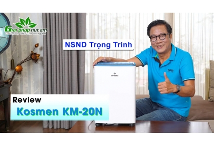 video review Máy Hút Ẩm Kosmen KM - 12N