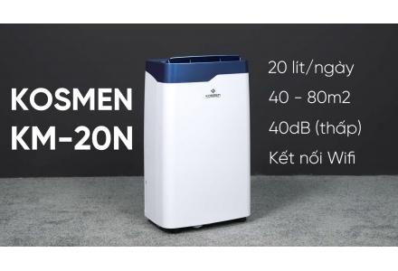 video review Máy hút ẩm Kosmen KM - 20N
