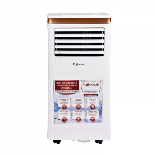 Máy điều hòa di động thông minh Fujihome PAC10 (10.000BTU-1.1HP)
