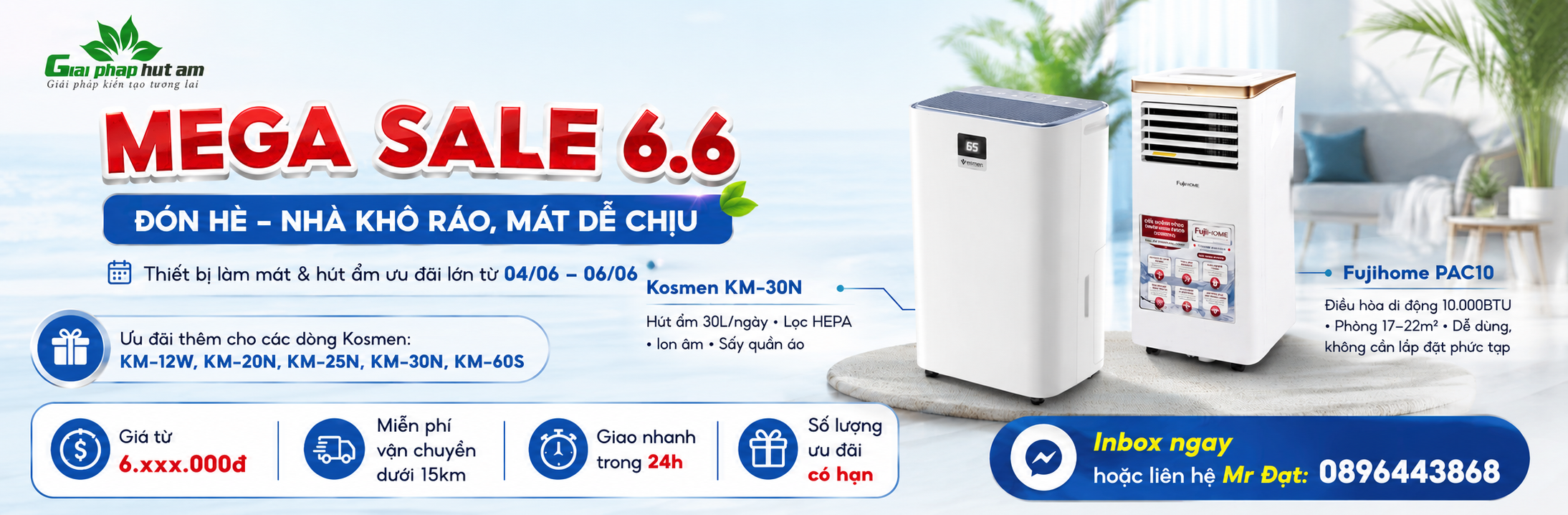 ĐÓN HÈ VỚI MEGA SALE 6.6 - DEAL 