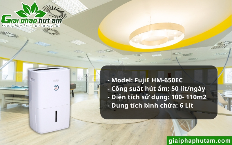 Máy hút ẩm FujiE HM-650EC