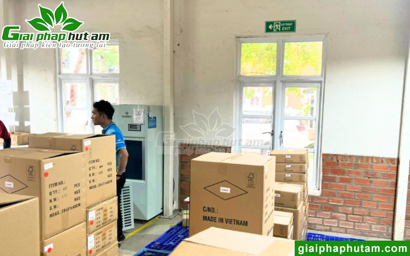Dự Án Máy Hút Ẩm 180l Bảo Quản Vải Tại WAGON - Đồng Nai