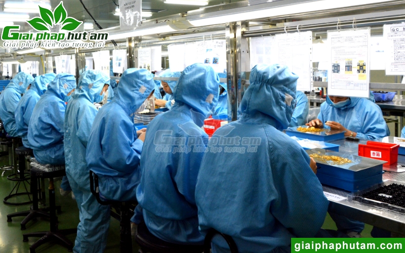 máy hút ẩm duy trì độ ẩm lý tưởng cho sản xuất bảng mạch