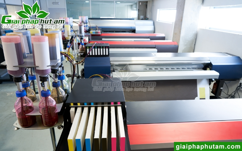 máy hút ẩm bảo quản máy in trong phòng in ấn