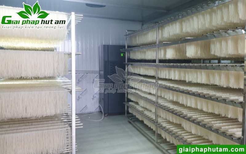 lắp máy hút ẩm sấy và bảo quản bún khô tại Hà Nội 1
