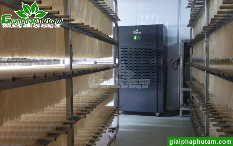 lắp máy hút ẩm sấy và bảo quản bún khô tại Hà Nội 2