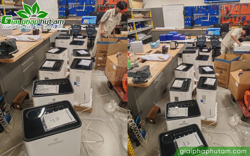 Hoàn Tất Lắp Bộ lưu điện Kosmen KM-60S cho trường quốc tế tại quận 7