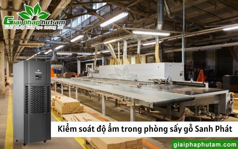 sử dụng máy hút ẩm để kiểm soát độ ẩm tại sanh phát