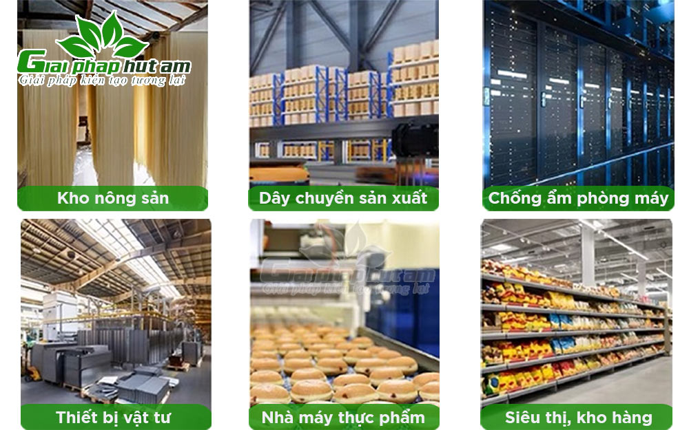 ứng dụng máy hút ẩm Fujihaia-DH138B trong công nghiệp