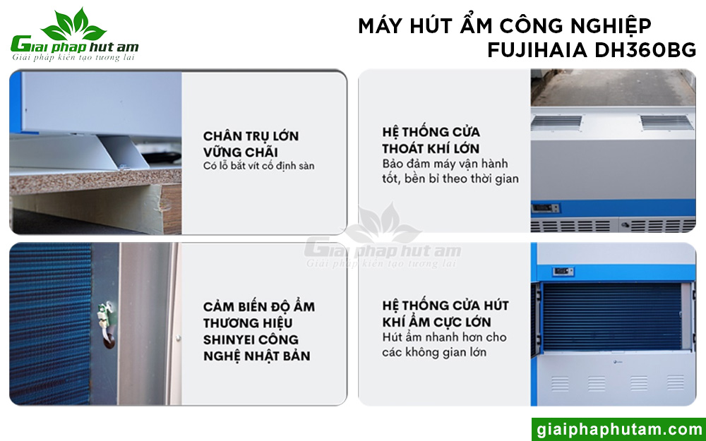 thiết kế tiện lợi của Fujihaia DH360BG