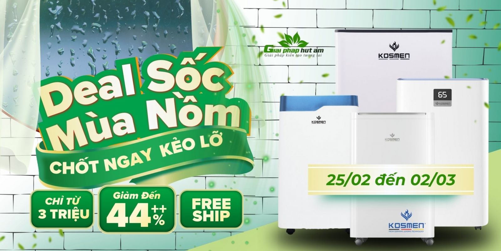 Deal Sốc Mùa Nồm - Chốt Ngay Kẻo Lỡ!