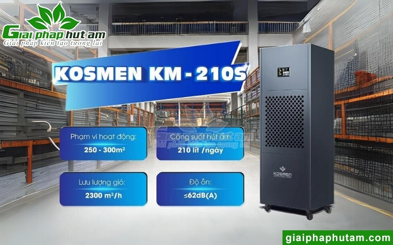 thông số của Máy hút ẩm Kosmen KM-210S