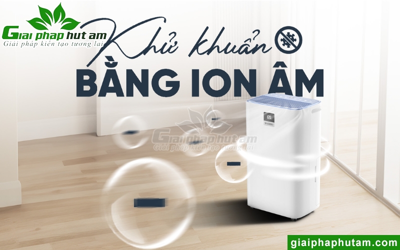 Máy Hút Ẩm Và Lọc Không Khí Kosmen KM-30N khử khuẩn bằng ion âm