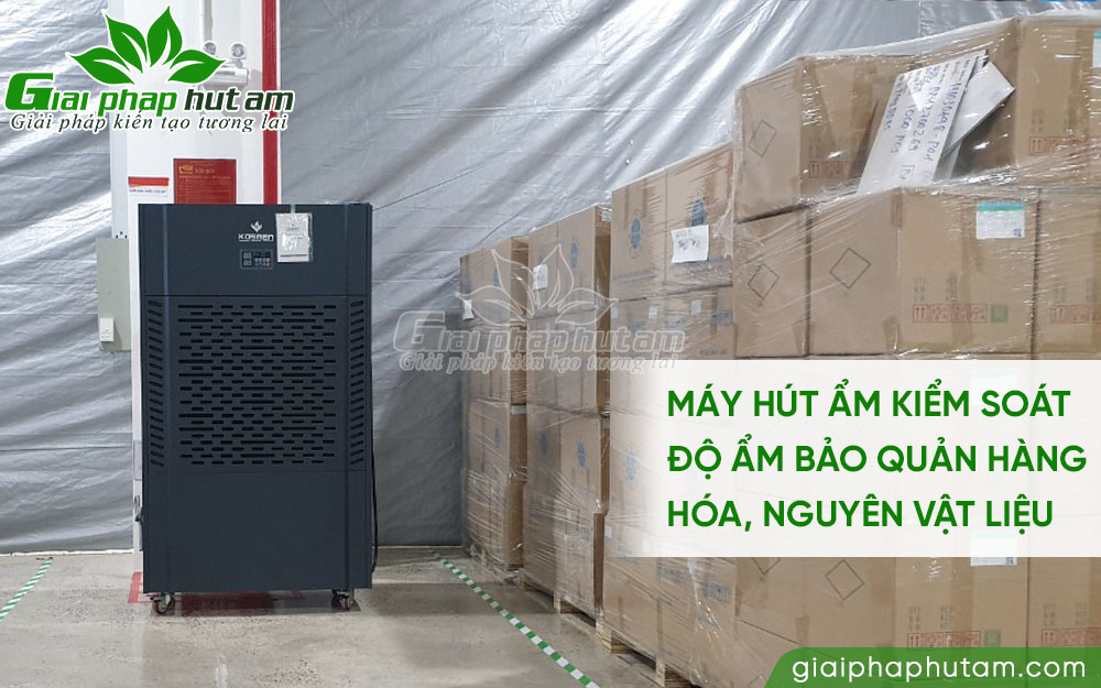 Kosmen KM-480S phát huy hiệu quả trong bảo quản hàng hóa trong kho lớn