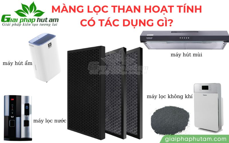 Màng lọc than hoạt tính có tác dụng gì?