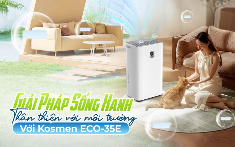 Máy hút ẩm Kosmen ECO 35E 35L