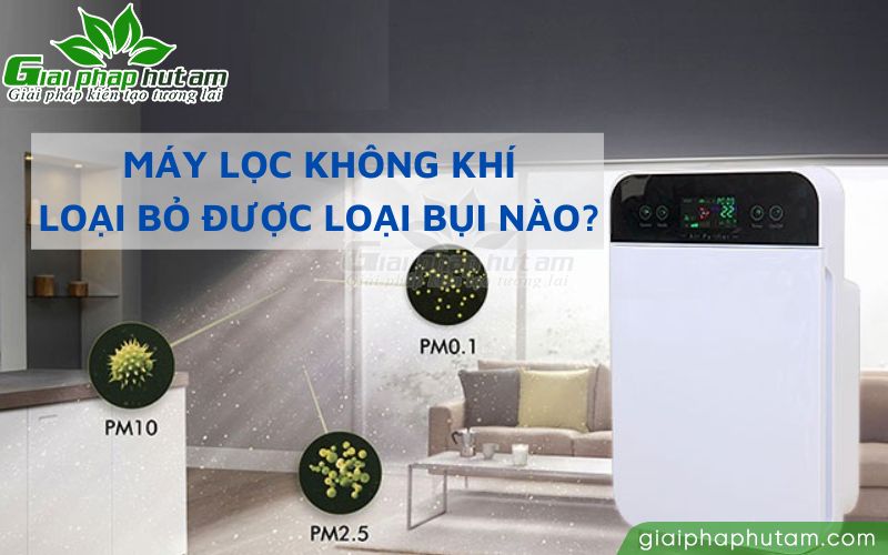 Máy lọc không khí có thể loại bỏ bụi mịn nào