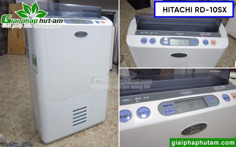 Máy hút ẩm Nhật Bãi Hitachi RD-10SX