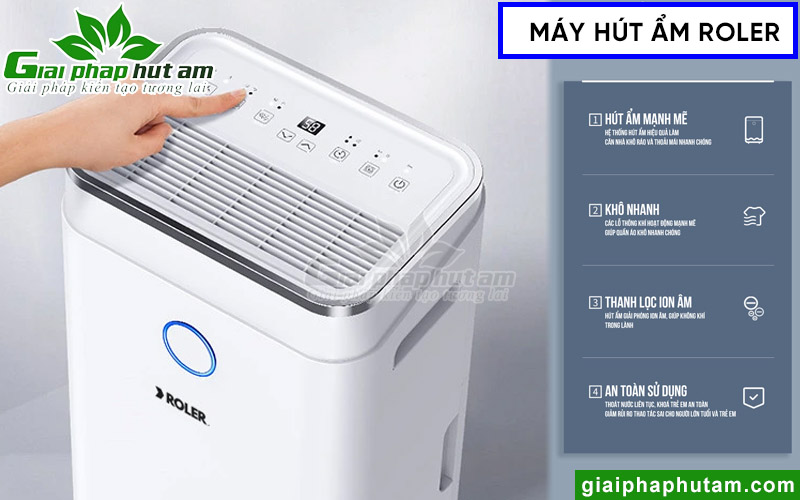 Chọn máy hút ẩm Roler phù hợp nhu cầu sử dụng