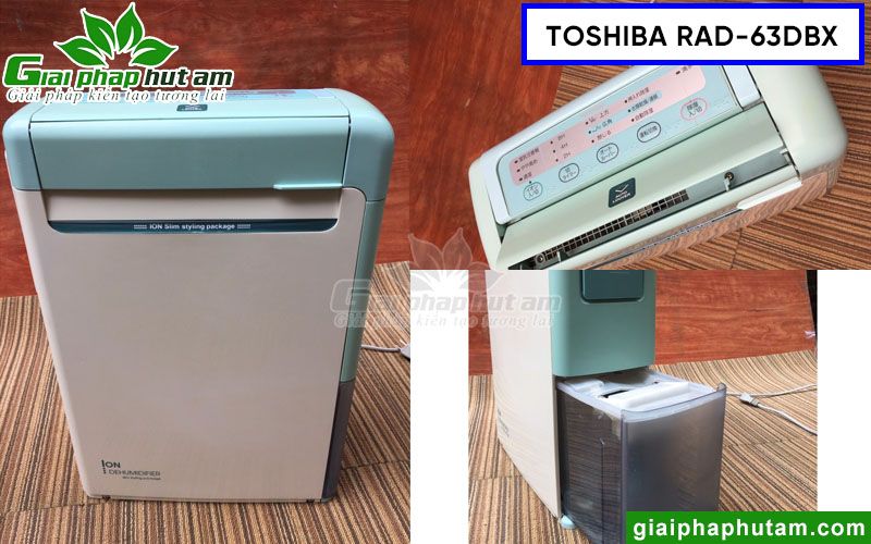 Máy hút ẩm nội địa Nhật Toshiba RAD-63DBX