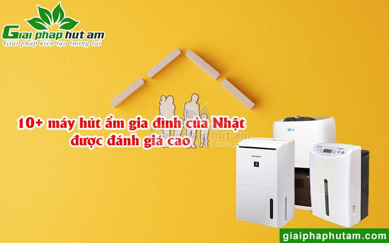 10+ máy hút ẩm gia đình của Nhật được đánh giá cao