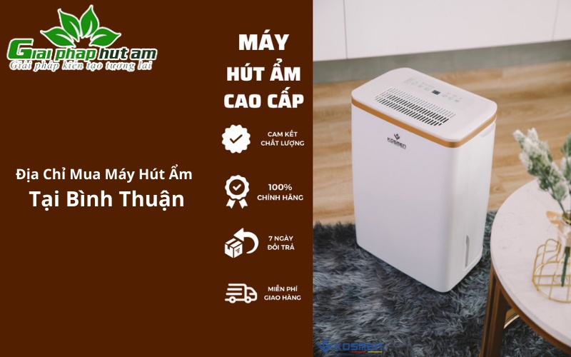 địa chỉ mua Máy hút ẩm tại Bình Thuận