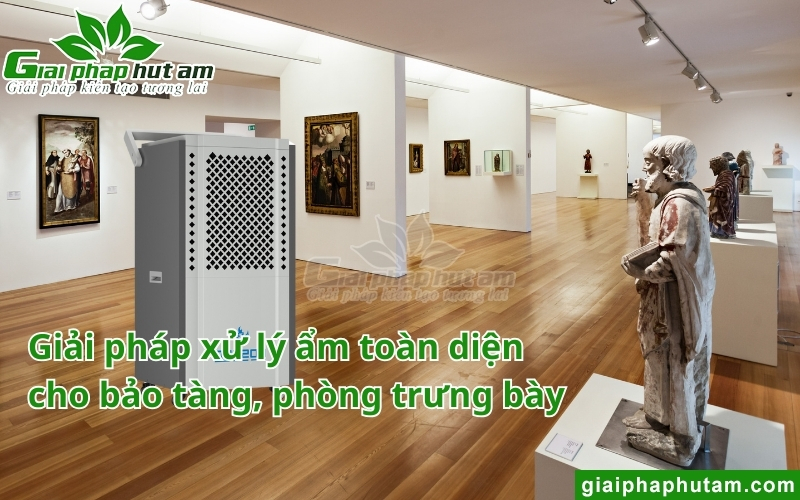 Máy hút ẩm cho bảo tàng, phòng trưng bày