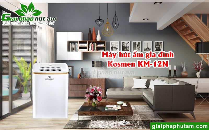 Máy hút ẩm gia đình Kosmen KM-12N