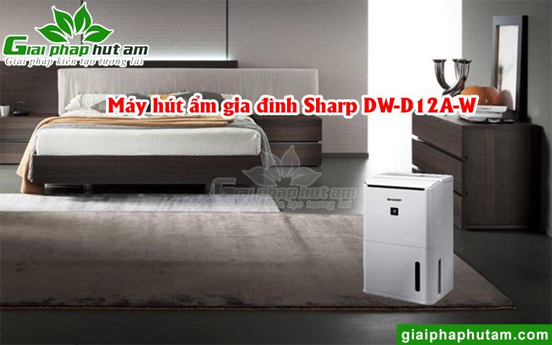 Máy hút ẩm gia đình Sharp DW-D12A-W