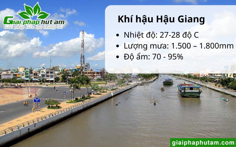 đặc điểm thời tiết hậu giang